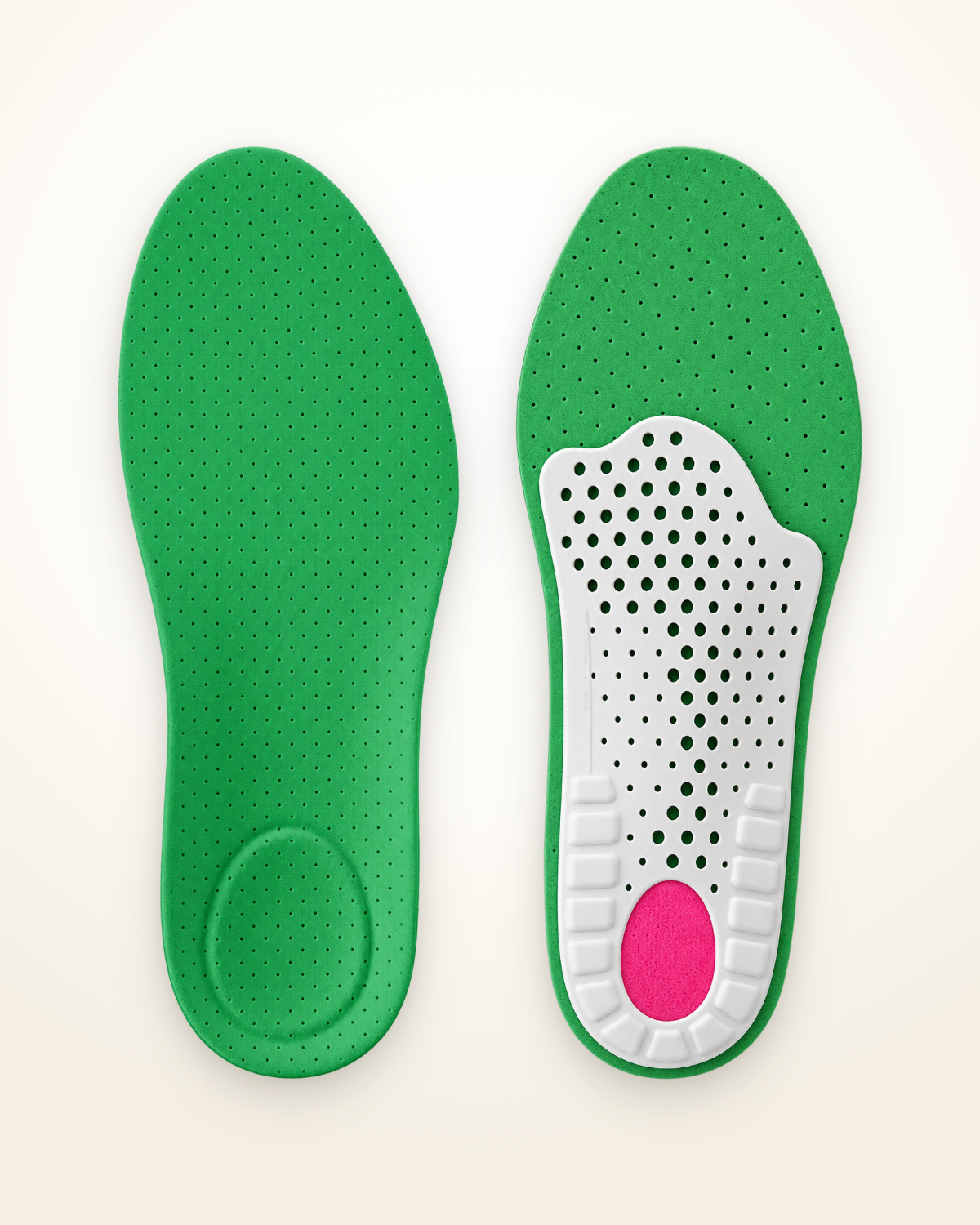 Semelle de running Solea Trail 3D, revêtement et coque imprimée en 3D