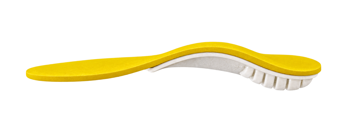 Semelle Solea Cycle 3D : profil, cambrure et coque 3D · face-laterale